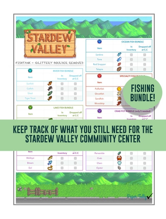 Stardew valley fish bundle guide - quikwolf