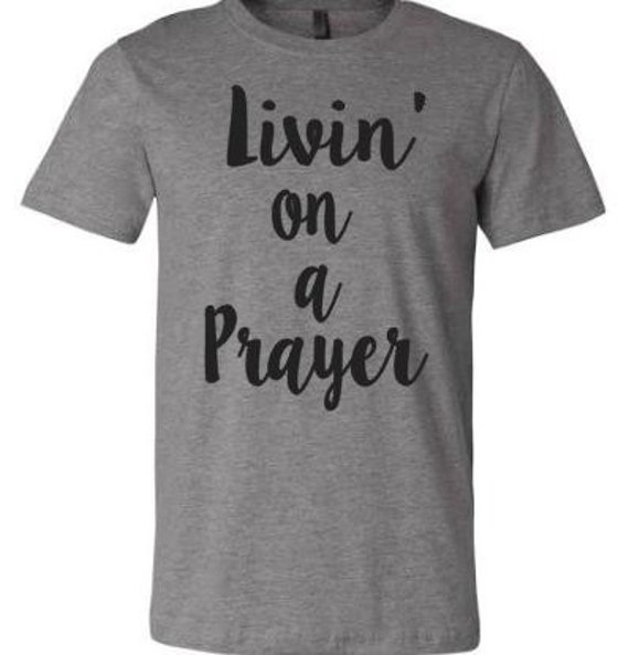 livin on a prayer t shirt