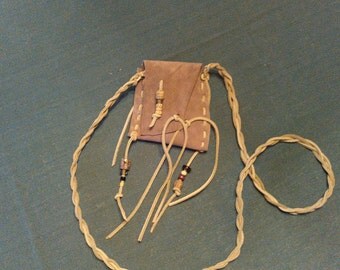 Suede Leather Crossbody Bag