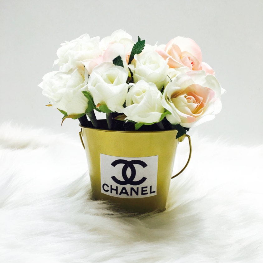 Chanel vases DIY by LuxuryDecors on Etsy