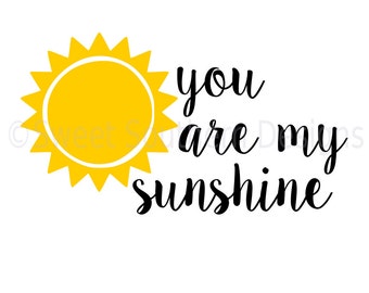 Download Cricut sunshine svg | Etsy