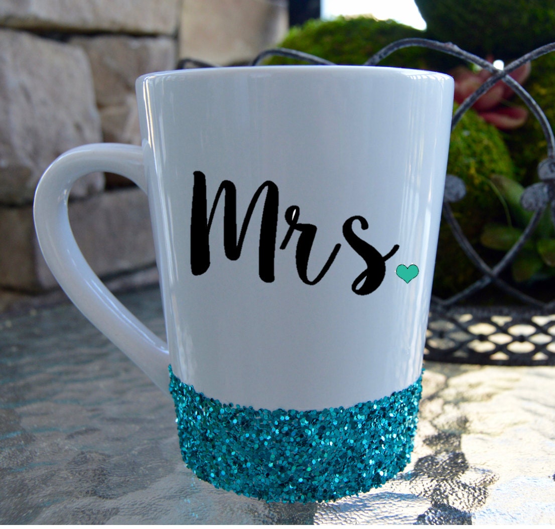 Mrs. Glitter Coffee Mug