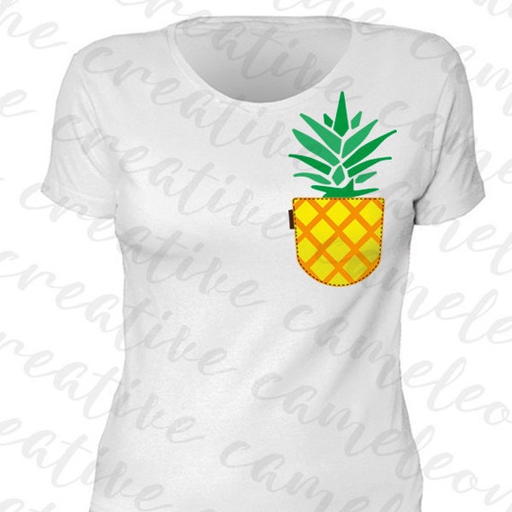 Download faux pocket design pineapple svg pinapple by ...