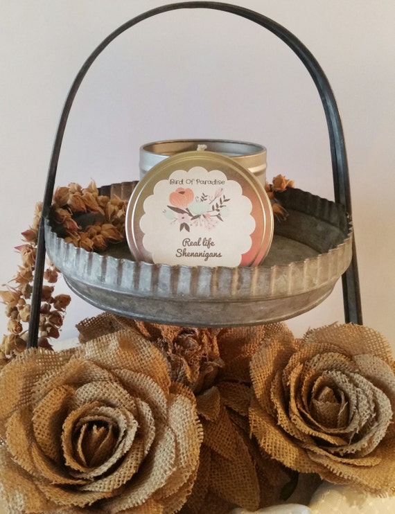 Bird Of Paradise Soy Candle by RealLifeShenanigans on Etsy