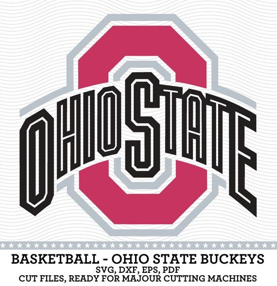 Download Ohio State Buckeyes Basketball Logo SVG dxf by ...