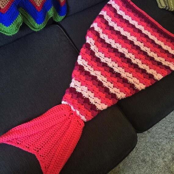 Children's Mermaid Tail // Blanket // Costume // Gift