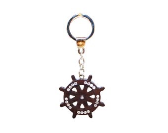 Wooden keychain
