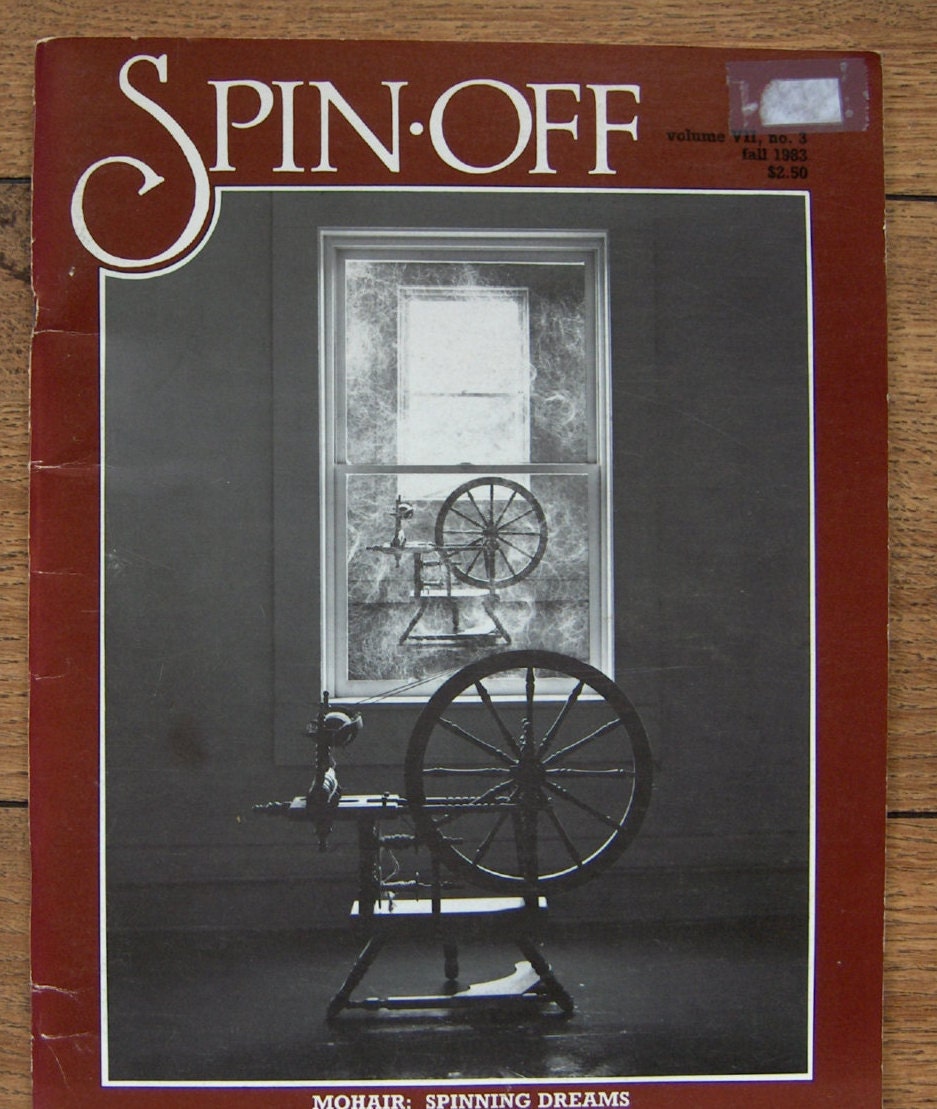 Vintage 80s Spin Off Book Volume 7 No 3 Fall 1983 Mohair