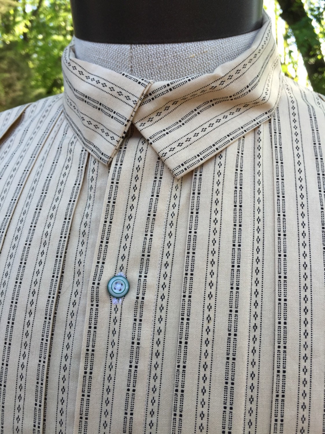 Mens Civil War Era / 19th Century Shirt by TheNeedleworkers