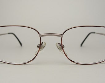 Rare Vintage Harley Davidson Motorcycles Men's Women's Designer Sunglasses Eyeglasses Frames Tortoise Gunmetal Rectangular Metal 90s Glasses