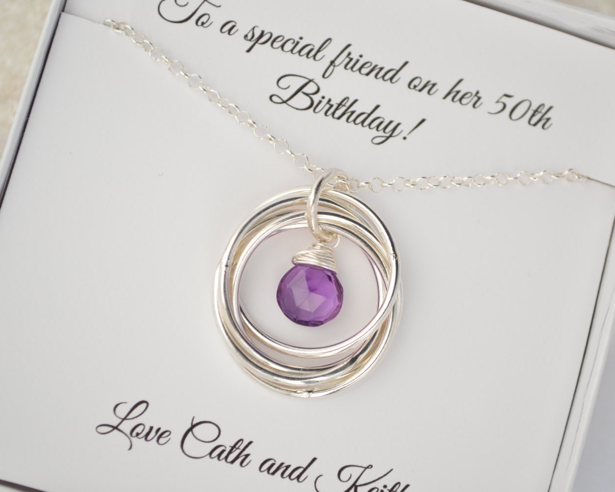 50th birthday gift for women, Gift for wife, 50th birthday