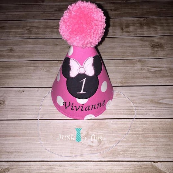 Minnie Mouse Personalized Birthday Hat