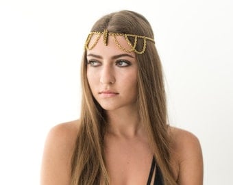 Goddess Convertible Head Chain?Necklace