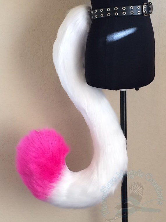 CYO Color Long Curled Cat Tail w/Tip