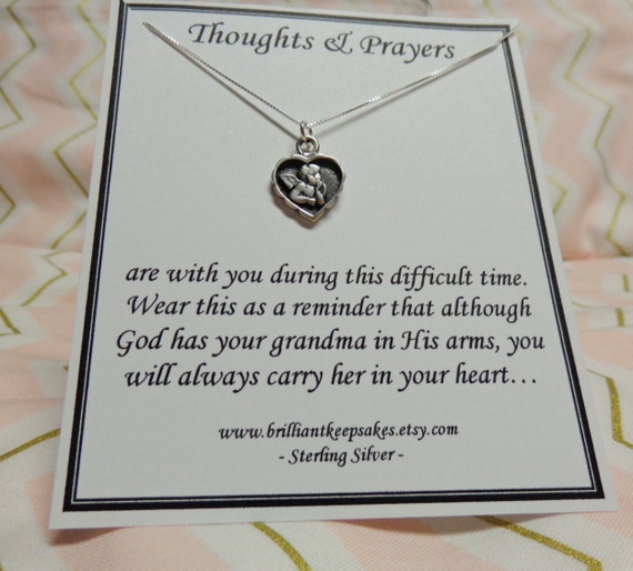 Loss of Grandma Condolence Sympathy Gift by BrilliantKeepsakes