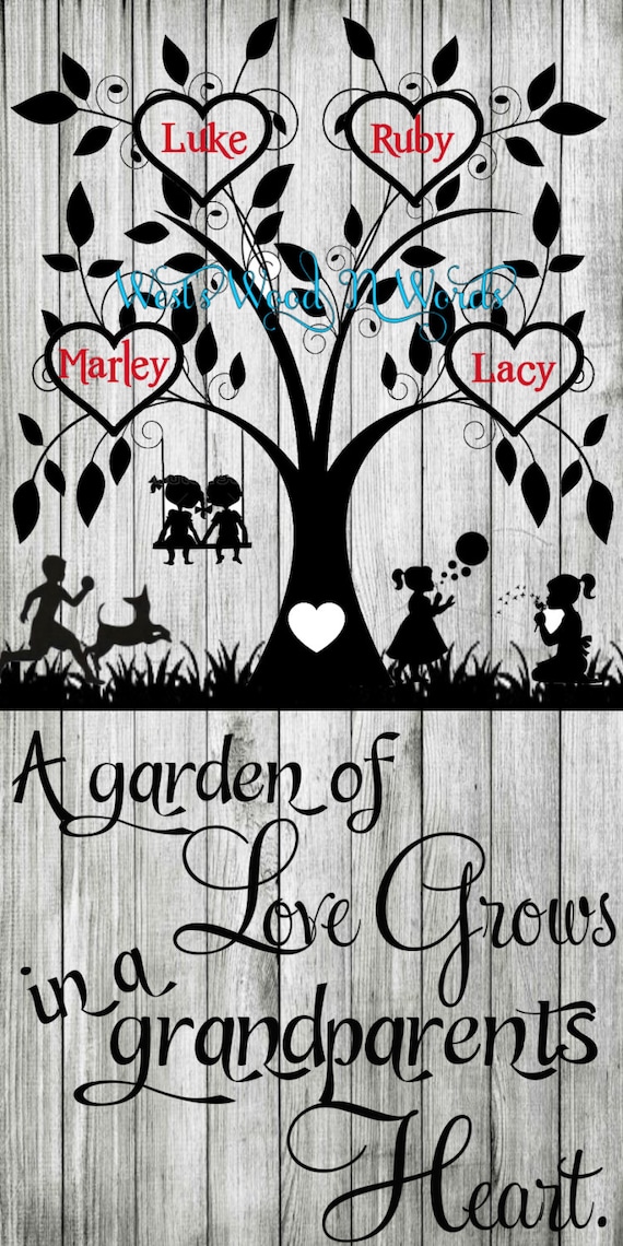 Download A Garden Of Love Grows In A Grandparents Heart