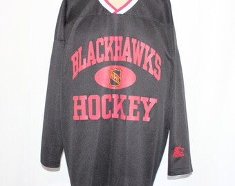 Vintage Chicago Blackhawks STARTER NHL Jersey L