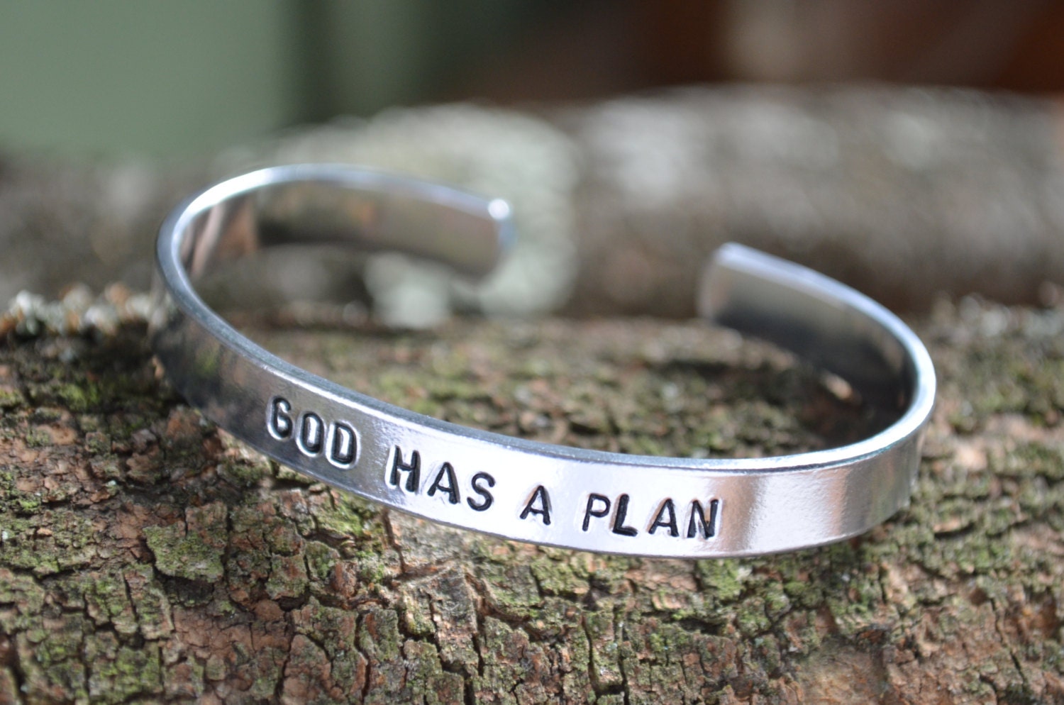 God Has a Plan Bracelet Personalized Bracelet Faith