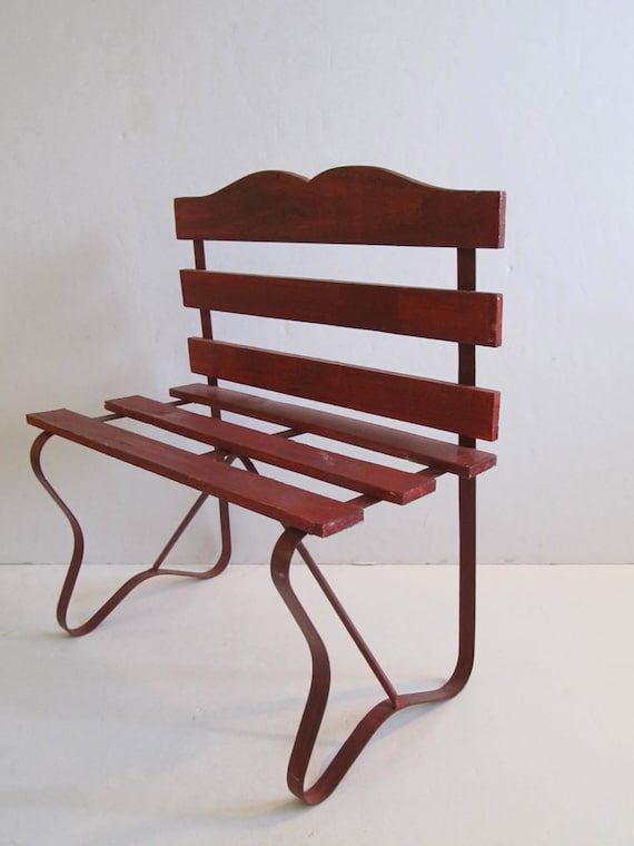 Park Bench Park Benches Doll Furniture Doll Bench Doll