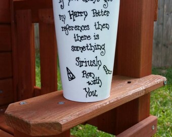 Harry Potter Mug, Harry Potter Travel Coffee Cup, Travel Coffee Cup with Lid, Harry Potter Cup