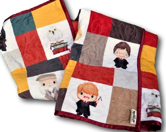 Harry Potter Baby * Personalized Baby Blanket * Harry Potter Baby Quilt * Harry Potter Quilt * Harry Potter Bedding * Harry Potter Blanket