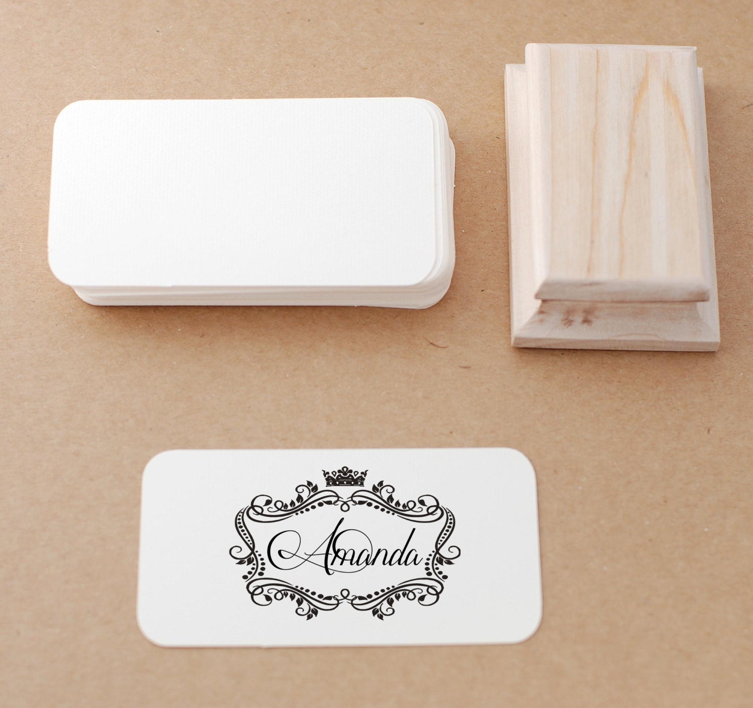 2x3 themed photo frame stamp in Custom 2x3 name Personalized stamp name