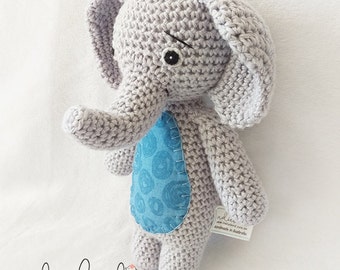 personalised elephant soft toy