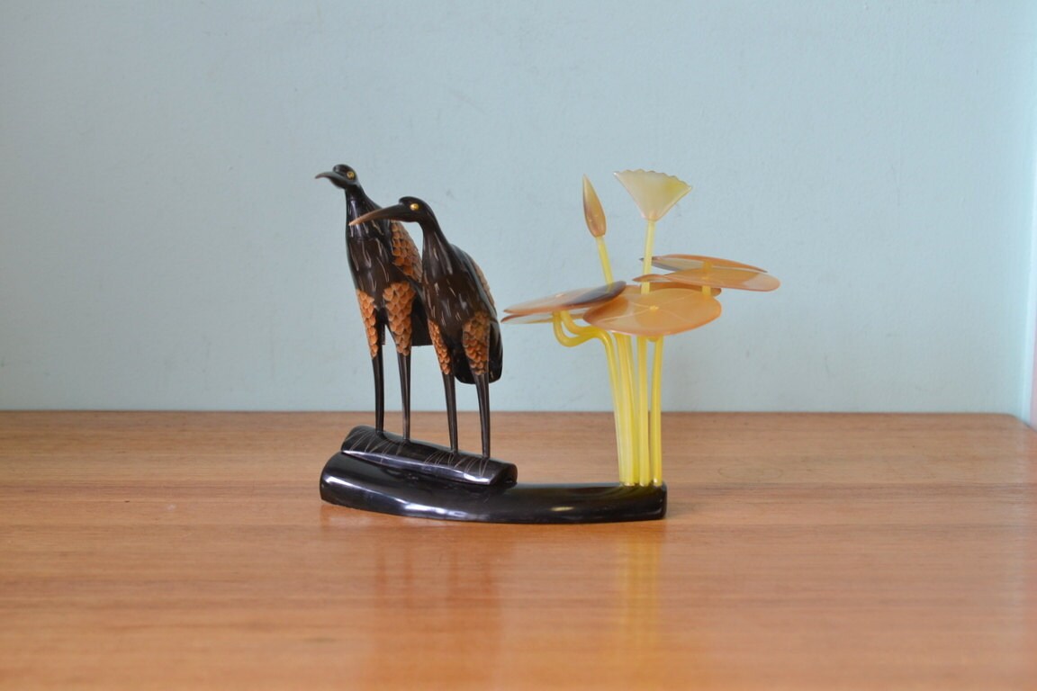 resin birds figurines