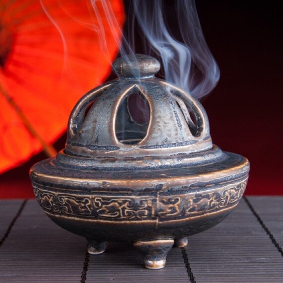 Chinese Incense & Charcoal Resin Burner Heaven