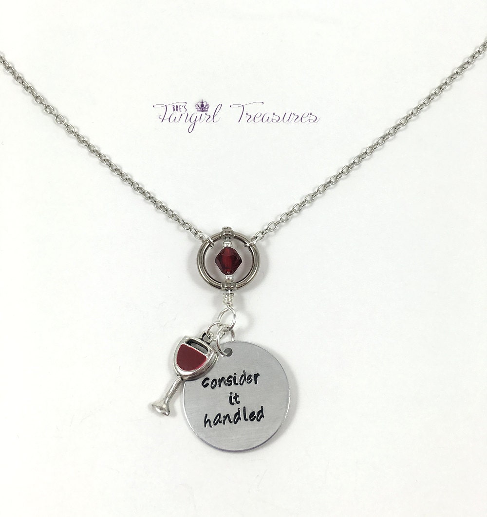 Consider It Handled Olivia Pope Wine Glass Scandal