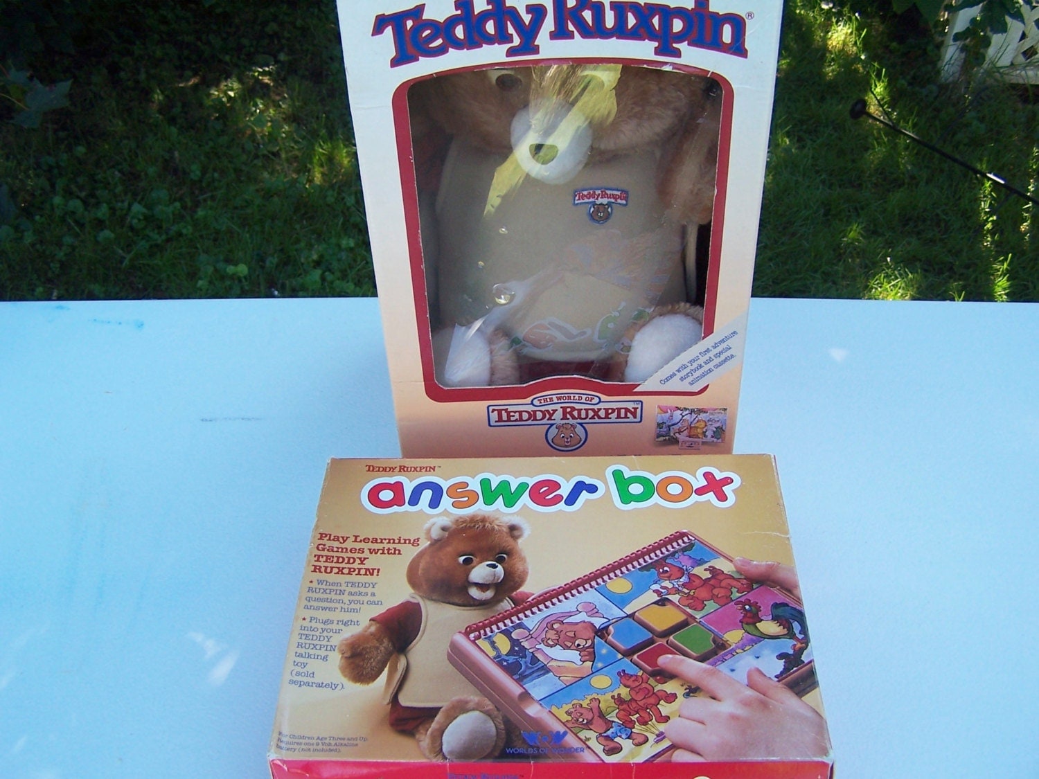 teddy ruxpin box