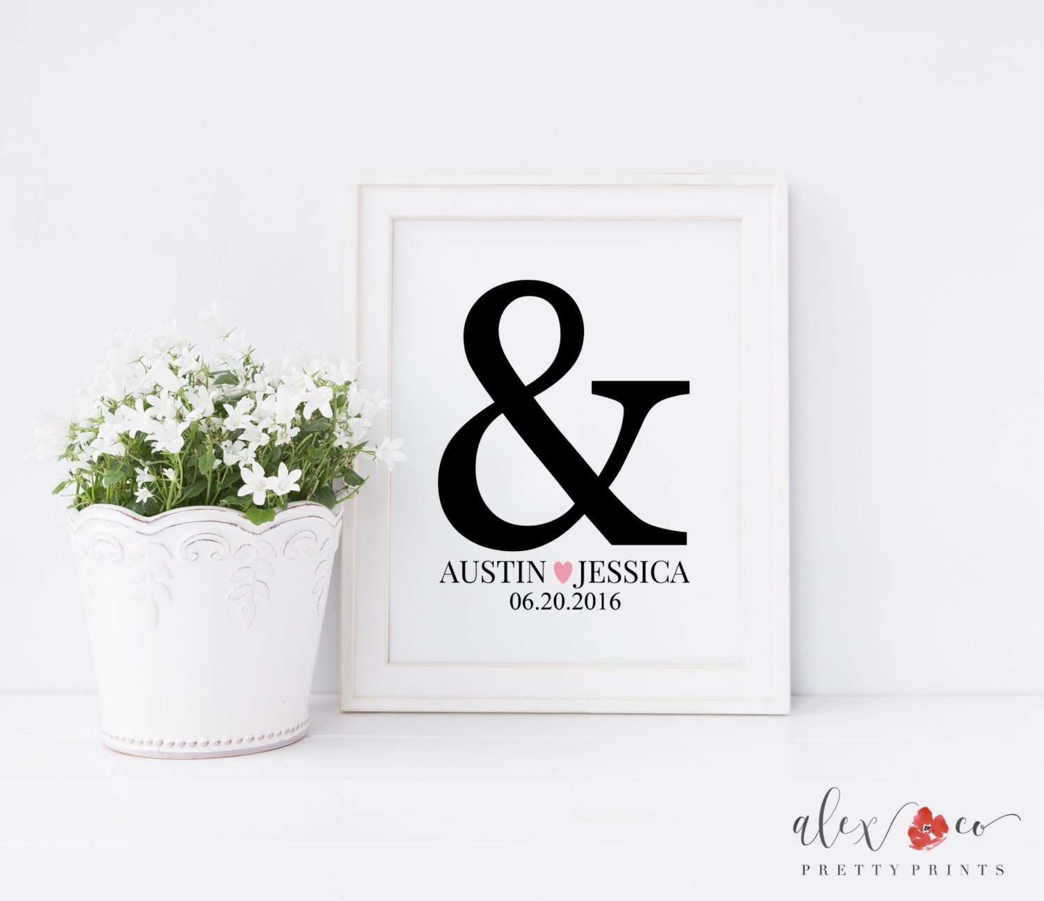 Personalized Wedding Gifts for Couple. Bride and Groom Gift.