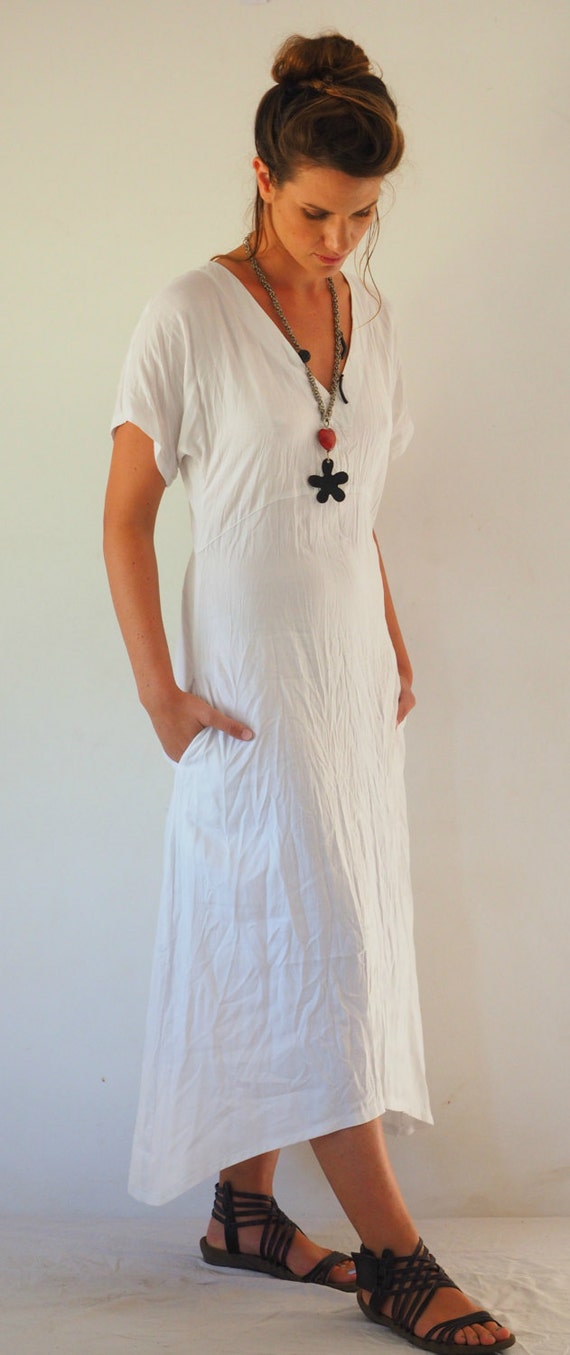 white dress for yoga