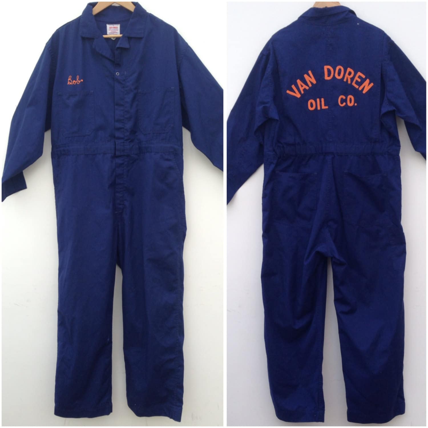 1960s vintage mechanic coverall / vintage workwear /united