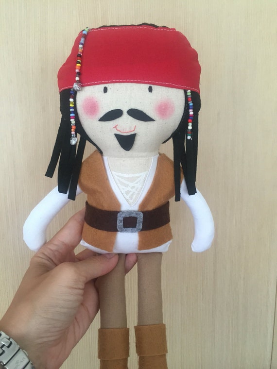 jack sparrow stuffed animal