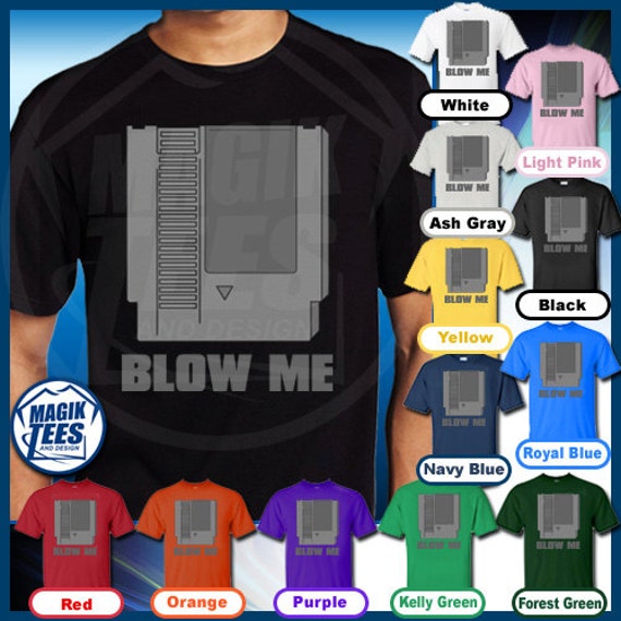 blow me nintendo shirt