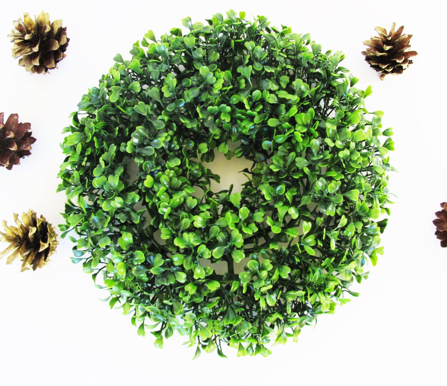 3. Natural Radiance: Miniature Everlasting Boxwood Wreath