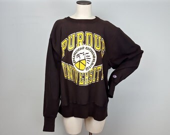 purdue yellow sweatshirt