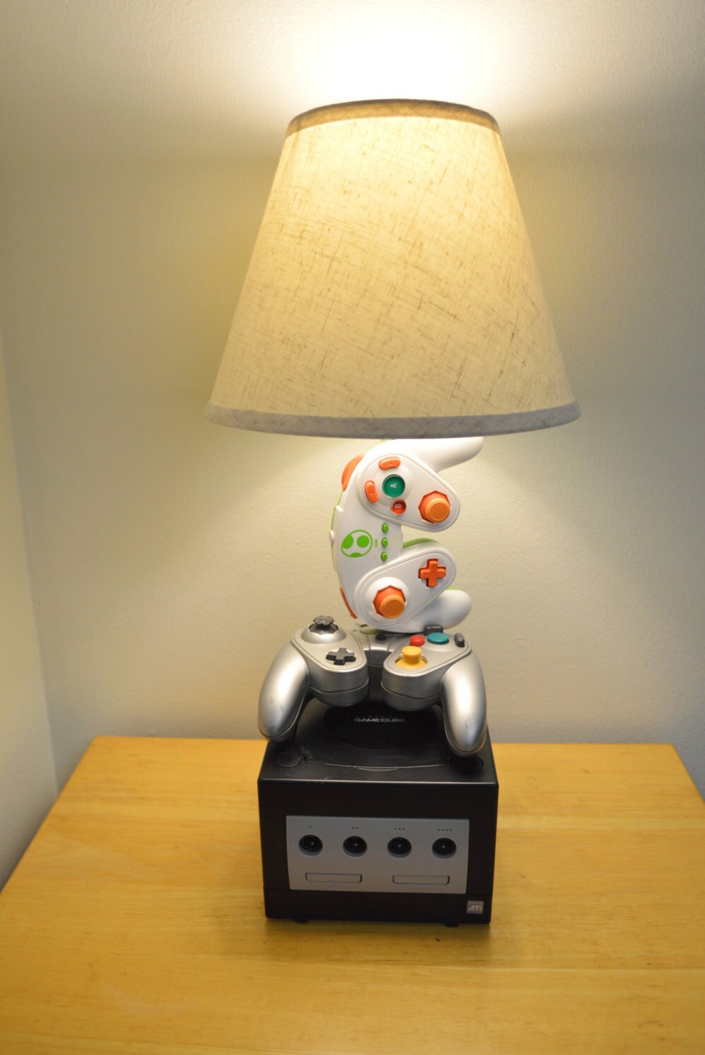 Nintendo GameCube Desk Lamp Light Sculpture by on Etsy