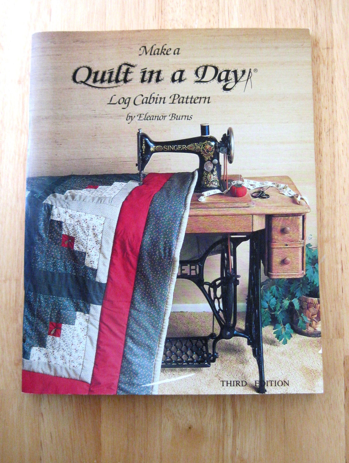 1986-quilt-in-a-day-log-cabin-quilt-pattern-book-3rd-edition