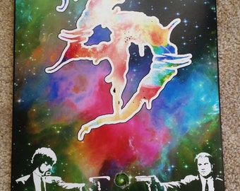 Zeds Dead Galaxy Pulp Fiction Poster 12"x18"