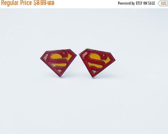Superman Cufflinks, Superhero Cufflink, Superman Cuff Links, Groomsmen Cufflinks, Superman Tie, Superman Pendant, Superhero Tie, Fandom