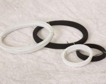19 gauge Rayon Covered Millinery Wire, 3 yards