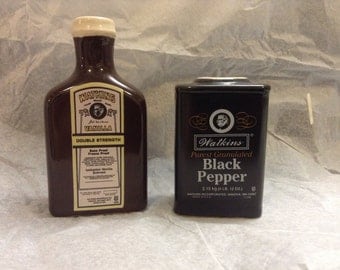 Vintage Watkins salt and pepper shaker