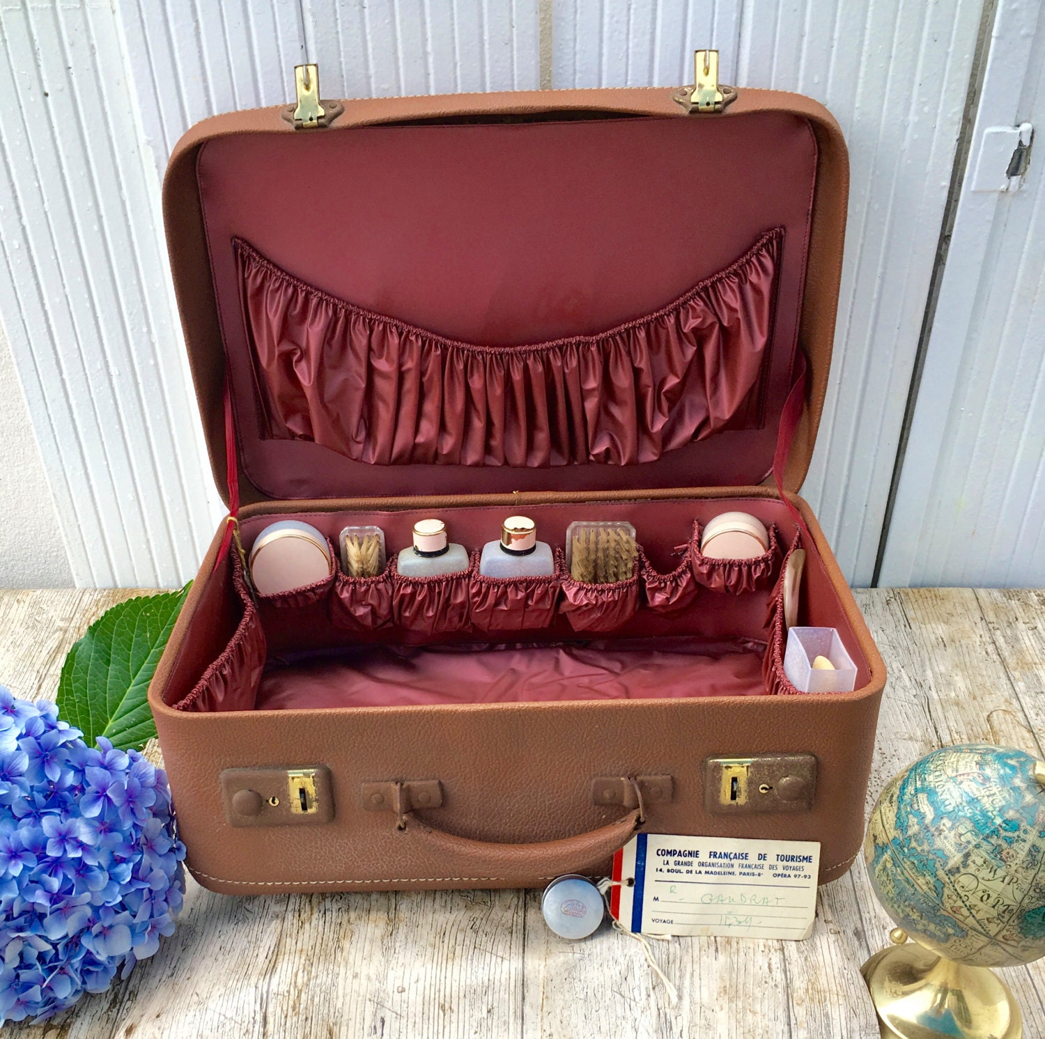 vintage vanity suitcase