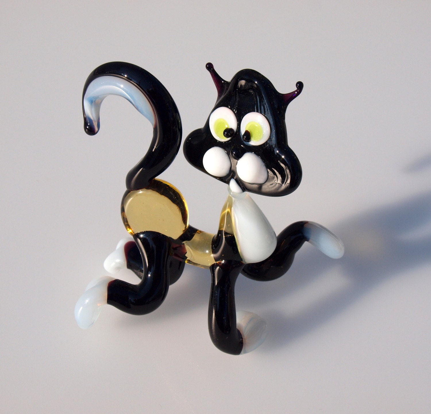 whimsical cat figurines