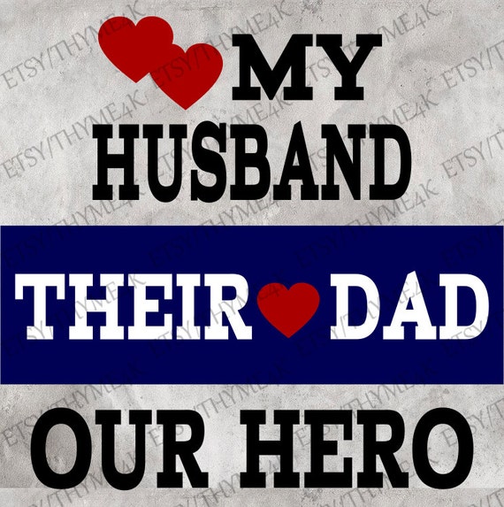 Download Cutting File SVG Husband...Dad...Hero Instant Download by ...