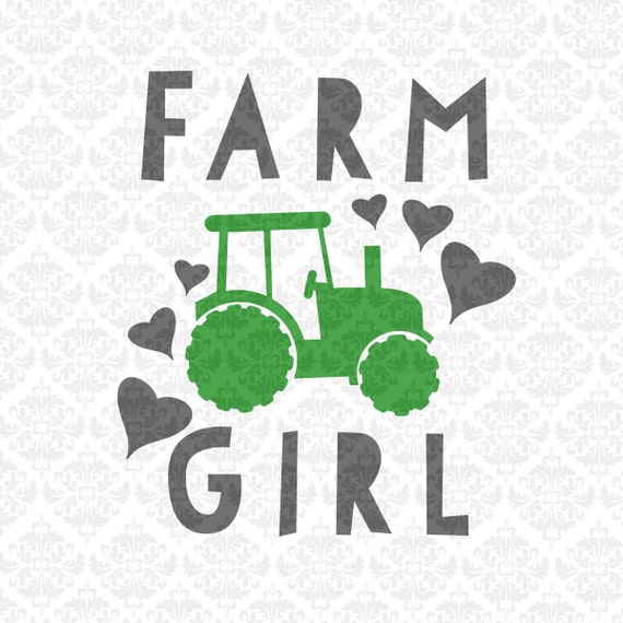 Download Farmer Farm Tractor Girl Boy Driver SVG DXF STUDiO Ai Eps PNG