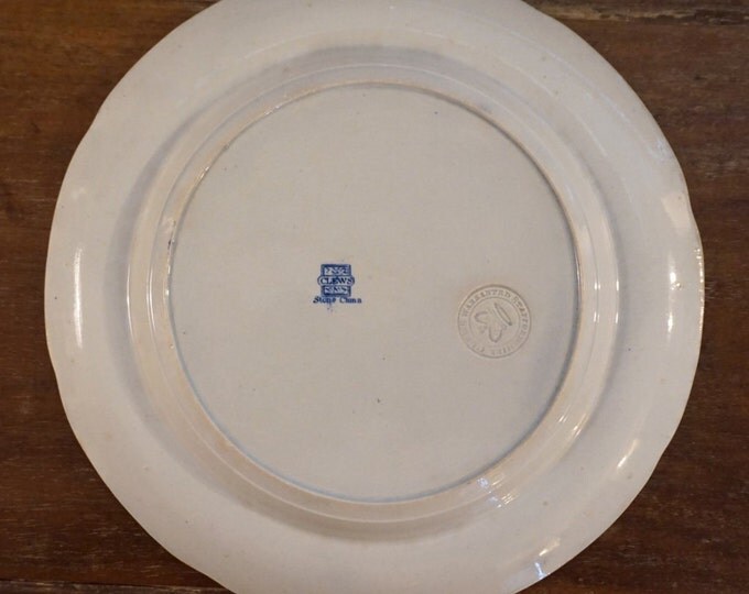 Clews "Romantic Ruins" Plate - 1820s