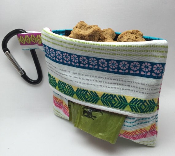 Dog Treat Bag Dog Poop Bag Dispenser Leash Treat Pouch